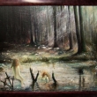 V�ly u lesn� t�n�, olej,  2009  (80 x 60 cm, v�etn� r�mu)  K prodeji
