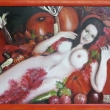 D�vka s d�n�mi, olej, 2015